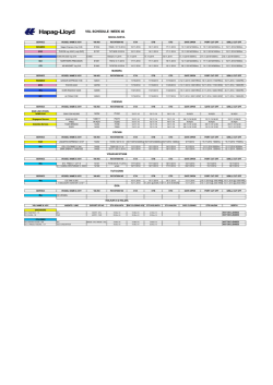 VSL SCHEDULE -WEEK 46 - Hapag