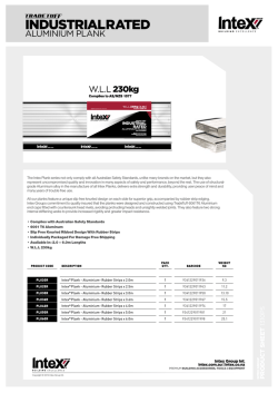 INDUSTRIALRATED - Intex Group Premium Plasterboard
