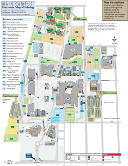 Printable Main Campus Map - Pennsylvania College of Technology