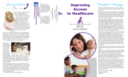 Annual Report - Healthy Mothers, Healthy Babies of Georgia