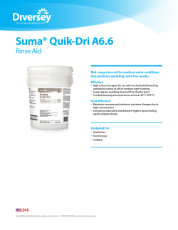 Suma® Quik-Dri A6.6
