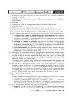 EAD Business Studies-XII Mockpaper Answer.indd