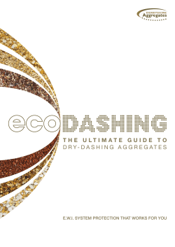 the ultimate guide to dry-dashing aggregates