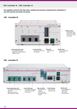 CNC - Controller III CNC