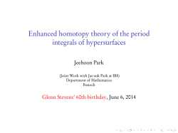 Enhanced homotopy theory of the period integrals of hypersurfaces