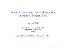 Enhanced homotopy theory of the period integrals of hypersurfaces