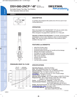 DSV-080-2NCP-N-M - Deltrol Fluid Products