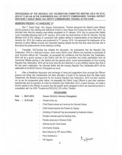 DLO Meeting 7th Jan. 2014
