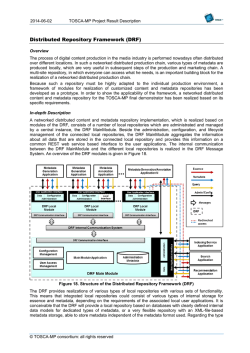 Distributed Repository Framework (DRF) - tosca-mp