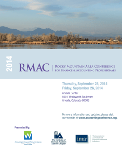 Download the Event Brochure