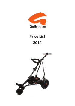 Price List 2014