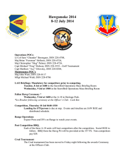 hawgsmoke schedule 2014
