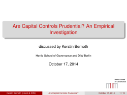Are Capital Controls Prudential? An Empirical Investigation