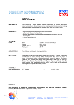 DPF Cleaner - Liqui Moly