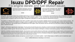 Isuzu DPD/DPF Repair - Goldfields Maintenance Contracting