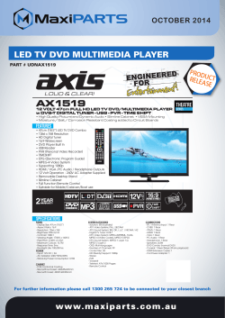 LED TV DVD Multimedia Player