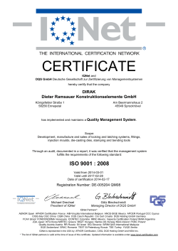 QNet + DQS GmbH ISO 9001