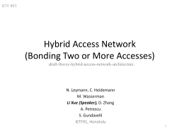 Hybrid Access