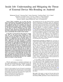 Inside Job: Understanding and Mitigating the Threat of External