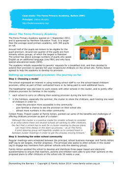 Case study: The Ferns Primary Academy, Bolton