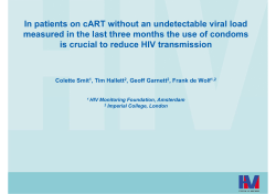 In patients on cART without an undetectable viral load measured in