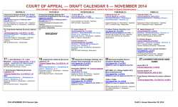 Draft 5 - November 2014