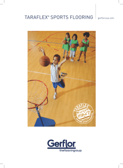Taraflex Sports Flooring USA 2014