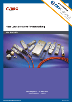 Fiber Optic Solutions for Networking