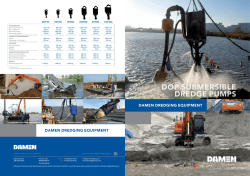 DOP SUBMERSIBLE DREDGE PUMPS
