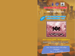 Brochure (1) - Kottayam Chess Academy