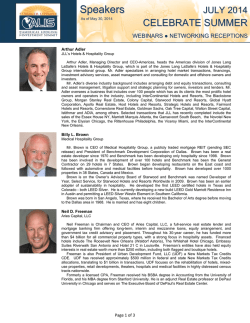Speakers - ALIS Conference