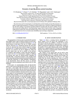 Dynamics of spin-flip photon-assisted tunneling