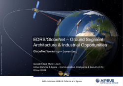EDRS GlobeNet Preparation