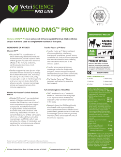 IMMUNO DMG&trade; PRO