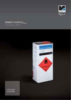 ALKORPLUS PU Kleber 81068