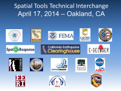 Spatial Tools Technical interchange_Anne Rosinski