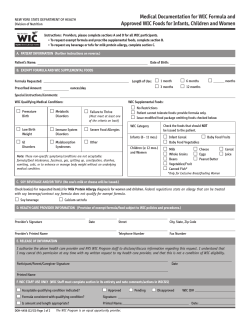 Medical Documentation Form DOH-4456