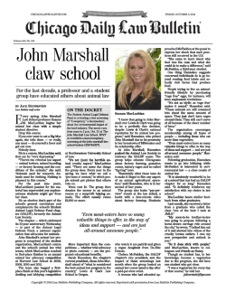 John Marshall claw school cla ohn MJ w school shall ar ohn M w