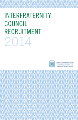 2014 IFC Recruitment Guide - ofslci