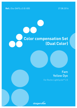 Color compensation Set (Dual Color)
