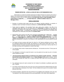 government of west bengal directorate of forests office of the head