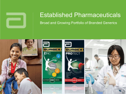Established Pharmaceuticals