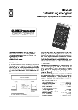 Info - Helmut Singer Elektronik