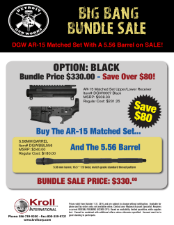BIg Bang Bundle Sale! - Kroll International, LLC
