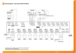 Wiring Diagram - Basic System With Hot Water