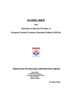 GUIDELINES - Hindustan Petroleum Corporation Limited