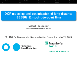 DCF modeling and optimization of long