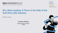 DLL Side-Loading: A Thorn in the Side of the Anti