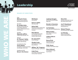 Leadership - Museum of Life and Science