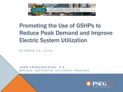 John Franceschina - International Ground Source Heat Pump